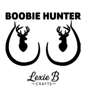 Adult Vinyl Decal hunting Sticker Car Window Laptop Decal hunter deer Decals